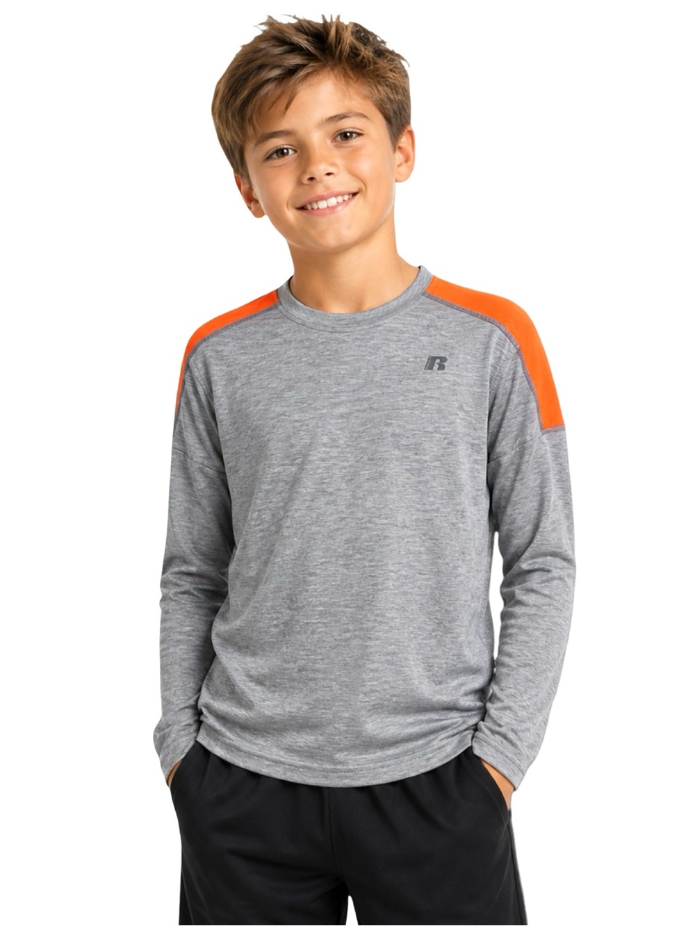 Boys Dri-Fit Long Sleeve Shirt Size Large 10-12